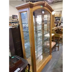 8-TIER GLASS DISPLAY UNIT