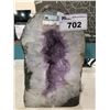 Image 1 : AMETHYST CATHEDRAL (33.35 KG) 11"L X 8.5"W X 18"H (RETAIL $2989.99)