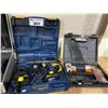 Image 2 : PASLODE NAIL GUN, MASTERCRAFT DRILL, & STORAGE BOX