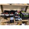 Image 1 : ASSORTED DVDS/VHS/BLUE-RAYS, PS4 CONTROLLER, ASSORTED SPEAKERS, APC SMART UPS 750 SYSTEM, & MORE