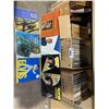 Image 2 : 4 BOXES OF ASSORTED VINYL RECORDS ARTIST SUCH AS: ELVIS, FRANK SINATRA, KENNY ROGERS, & MORE