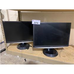 2 VIEW SONIC COMPUTER MONITORS