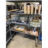 Image 1 : ASSORTED ITEMS INCLUDING: CAST IRON SKILLET, WALL ART, DECORATIVE BOWL, GRILL PRO BBQ ROTISSERIE,