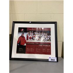 SIGNED & FRAMED MEN'S OLYMPIC GOLD MEDAL CHAMPIONS POSTER