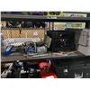 Image 2 : ASSORTED TOOLS INCLUDING: MASTERCRAFT WRENCHES, SCREW DRIVERS, CHISELS, TAPE MEASURES, & MORE