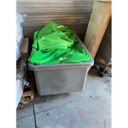 GREEN SCREEN SHEETS (BIN NOT INCLUDED)