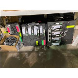 ASSORTED POWER SUPPLIES, DECODERS, CHANNELS