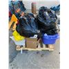 Image 2 : PALLET OF BAGS OF CLOTHES & MISC. STORAGE LOCKER ITEMS