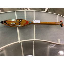 WEST COAST FIRST NATIONS PAINTED PADDLE