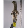 Image 2 : CURVED BLADE CHOPPER WITH BRASS HANDLE