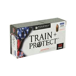 FED TRAIN & PRTCT 9MM 115GR VHP 50