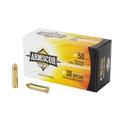 ARMSCOR 38SPL 158GR FMJ - 50 Rds