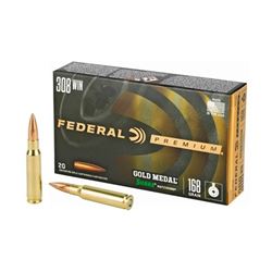 FED GOLD MDL 308WN 168GR BTHP - 20 Rds