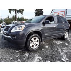 A4 --  2007 GMC ACADIA SLE  , Black , 176637  KM's  "NO RESERVE"