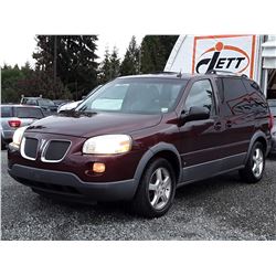 A12K --  2006 PONTIAC MONTANA , Red , 148945  KM's