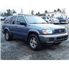 Image 3 : A12M --  2001 NISSAN PATHFINDER LE , Blue , 282513  KM's