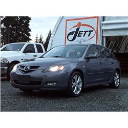 N2 --  2007 MAZDA 3 SPORT , Grey , 255795  KM's