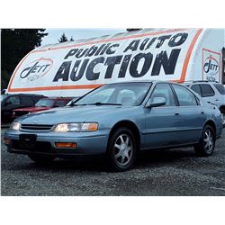 A12P --  1995 HONDA ACCORD EX , Blue , 378930  KM's