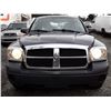 Image 2 : C6G --  2005 DODGE DAKOTA QUAD CAB 4X4 , Blue , 261390  KM's