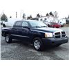 Image 3 : C6G --  2005 DODGE DAKOTA QUAD CAB 4X4 , Blue , 261390  KM's