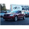 Image 1 : A7 --  2007 DODGE CALIBER SXT  , Red , 203627  KM's