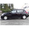 Image 8 : I2 --  2012 NISSAN VERSA S  , Black , 110702  KM's