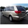 Image 7 : E4 --  2004 TOYOTA SIENNA CE  , Brown , 257095  KM's