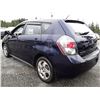 Image 7 : D2 --  2009 PONTIAC VIBE , Blue , 244843  KM's