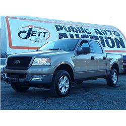 G3 --  2004 FORD F150 SUPERCREW 4X4 , Brown , 142639  KM's