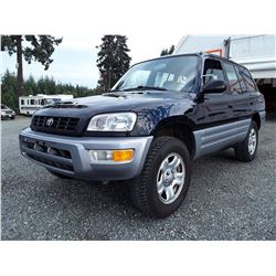 C1 --  1999 TOYOTA RAV 4 , Black , 286468  KM's