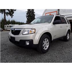 E6 --  2008 MAZDA TRIBUTE S , Grey , 176355  KM's