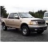 Image 3 : F4 --  2001 FORD F150 SUPERCREW 4X4 , Brown , 239999  KM's