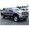 Image 3 : G6 --  2007 FORD F350 SUPER CREW SRW S.D. LARIAT 4X4 , Grey , 232894  KM's