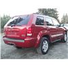 Image 5 : L1 --  2005 JEEP GRAND CHEROKEE LTD , Red , 168129  KM's