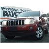 Image 9 : L1 --  2005 JEEP GRAND CHEROKEE LTD , Red , 168129  KM's