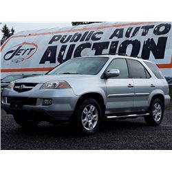 F3 --  2006 ACURA MDX TOURING , Silver , 336880  KM's