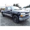 Image 3 : H5 --  2002 CHEVROET SILVERADO 1500 EXT CAB 4X4 , Black , 313988  KM's