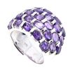 Image 2 : Unheated Oval Amethyst Ring