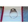 Image 3 : Stunning Kashmir Sapphire Diamond & Gold Ring - GRS