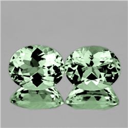 Natural Green Tea Amethyst Pair 10x8 MM - FL