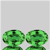 Image 1 : Natural Vivid Green Tsavorite Garnet Pair - FL