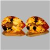 Image 1 : NATURAL INTENSE GOLDEN YELLOW CITRINE PAIR