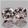 Image 1 : Natural Pink Morganite Pair  [Flawless-VVS]