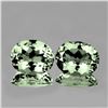 Image 1 : Natural  Green Amethyst Pair 12x10 MM - FL