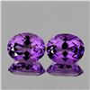 Image 1 : Natural  AAA Purple Amethyst Pair{Flawless-VVS1}