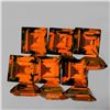 Image 1 : Natural Mandarin Orange Spessartite Garnet 6 Pcs