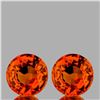 Image 1 : Natural Intense Orange Sapphire Pair [VVS]