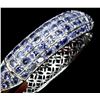 Image 2 : Natural Blue Violet Tanzanite 166.89 Cts Bangle