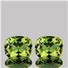Image 1 : Natural Green Gold Lemon Quartz Pair - Untreated