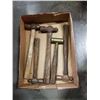 Image 1 : SELECTION OF VINTAGE BALL PEEN HAMMERS
